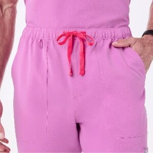 Pink Cloud Axim - Short Cargo Scrub Pant S - Short Pink Cloud